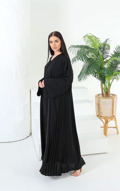 ELEGANT BLACK ABAYA