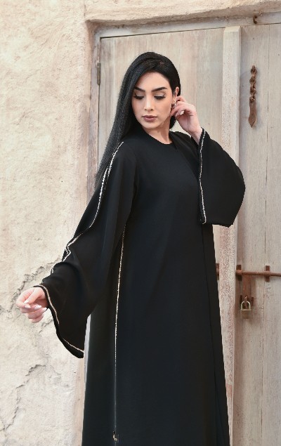 ELEGANT EMBROIDERY ABAYA