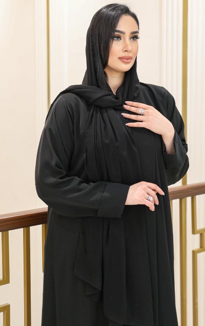 ELEGANT BLACK ABAYA
