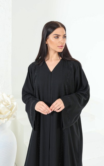ELEGANT BLACK ABAYA