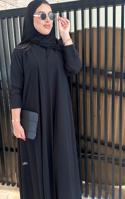 BLACK CLOUSH ABAYA
