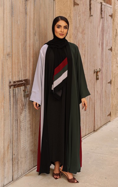 DOUBLEFACE NATIONAL ABAYA